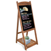 Wooden A Board Chalkboard Sandwich Pavement Menu Board Cafe Wedding Xmas 110cm