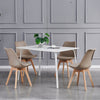 Dining Chairs Designer Side Chairs Wooden Legs Office Home Commercial EVA