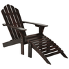 Garden Wooden Sun Lounger Chair Reclining Seat Armchair Patio Outdoor Furniture