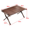 Folding Desk Camping Picnic Dining Tables utdoor Garden BBQ Kitchen Storage Unit