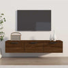 Wall Cabinet Floating TV Unit Media Cabinet Storage Engineered Wood