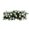 Artificial Silk Rose Flower Row Leaves Wedding Party Garden Wall Valentine Decor