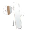 WallMount Floor Mirror Dressing Makeup Bedroom Mirror Tilting Full-length Mirror