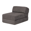 Jumbo Cord Z Bed Single Size Fold Out Chairbed Sofa Seat Foam Guest Futon Chair