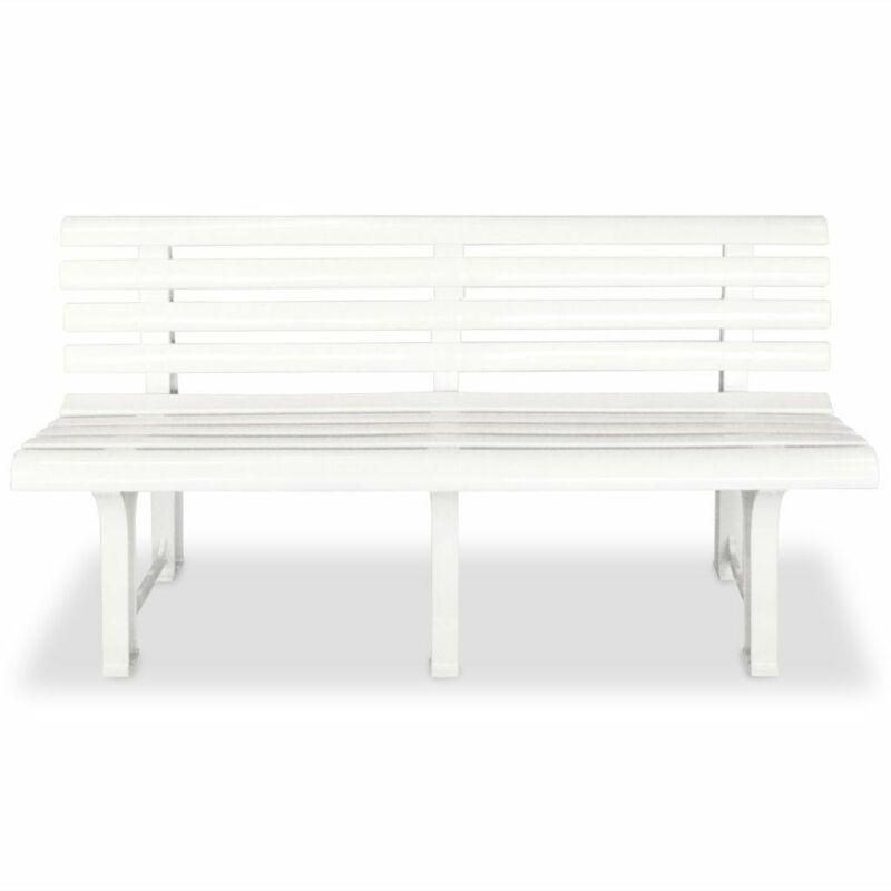 Sunlounger Footrest Plastic Outdoor Recliner Chair Garden Bench Seat Multicolor