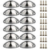 Cup Handle Shell Pull Kitchen Cupboard Cabinet Door Furniture Drawer all Colours