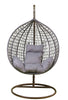 Outdoor Egg Chair Swing SET- Rattan Cocoon Swing Garden Seat COMPLETE