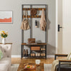 Shoe Rack Shoe Storage Organizer/Coat Rack Stand Entryway Storage Shelf