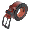 Leather Men's Belts New Buckle Trouser Sizes Coffee Brown Black Jeans Belts