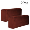 2x Stretch Velvet Armchair Covers Chair Arm Protector Cover Sofa Couch Armrest