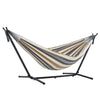 8.53ft PORTABLE SWINGING HAMMOCK FREE STANDING GARDEN OUTDOOR WITH METAL STAND