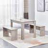 Rectangle Dining Tables for 2-4 Small Space, Wooden Kitchen Table Home/Office