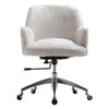 Crushed Velvet Office Executive Chair Padded Swivel Computer Armchair Gas Lift