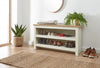 LANCASTER RANGE SIMPLE SHOE CABINET OTTOMAN STORAGE UNIT BENCH WALL RACK HALLWAY