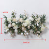 Bushy Artificial Flower Row Wedding Arch Top Table Backdrop Arrangement Decor