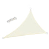 Outdoor Shade Sail Patio Suncreen Awning Garden Sun Canopy UV Protected w/ Rope