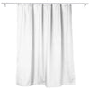 1.8M Plain Shower Curtain Bathroom Waterproof Polyester Mildew Splash Resistant