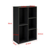 Cube 3 4 5 7 Tier Wooden Bookcase Bookshelf Storage Shelf Corner Display Stand