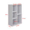 Cube 3 4 5 7 Tier Wooden Bookcase Bookshelf Storage Shelf Corner Display Stand