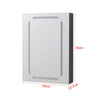 Led Bathroom Cabinet Wall Mounted Mirrored Storage Cupboard Shelf Sensor Switch