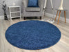 Circular Circle Shaggy Rugs Non Slip Washable Floor Small Large Round Mats Cheap