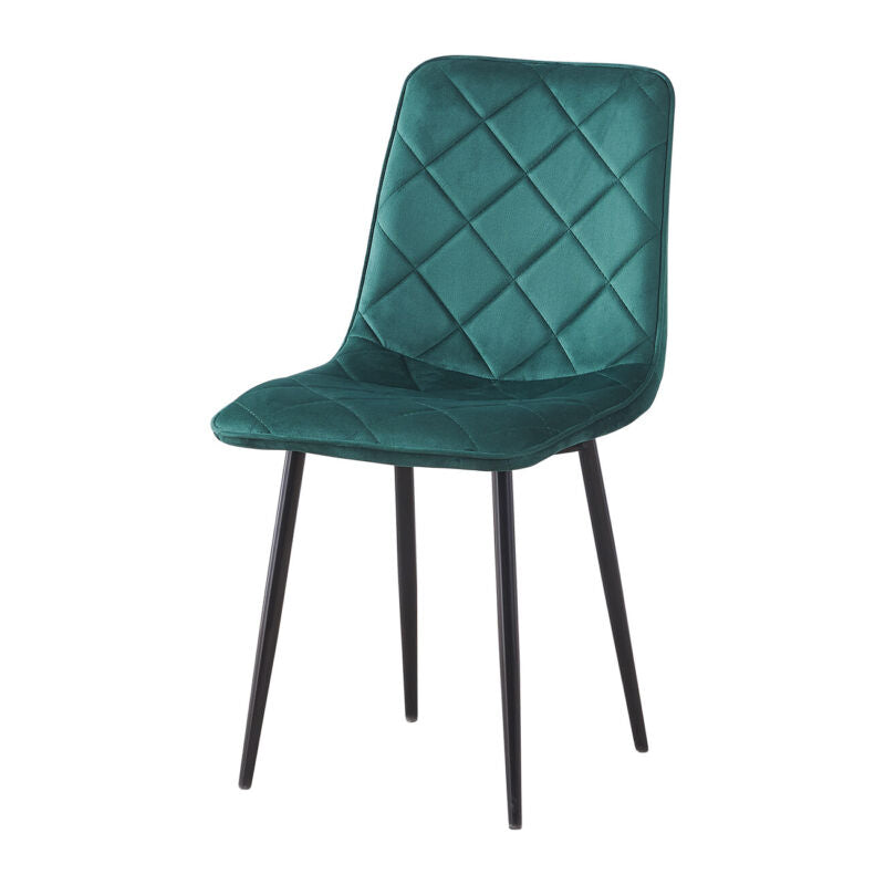 Dining Chairs 2er Set, Velvet Cover Chair for Dining Room, Chairs Set of 2
