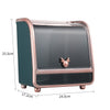 Makeup Case Plastic Perfume Skin Care Storage Box Desktop Container w/ Clear Lid