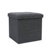 Ottoman Storage Seat Stool Trunk Toy Chest Bedding or Blanket Box Folding Bench