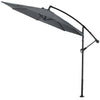 3M Banana Cantilever Umbrella Garden Parasol Sun Shade Patio Hanging Tilt Crank