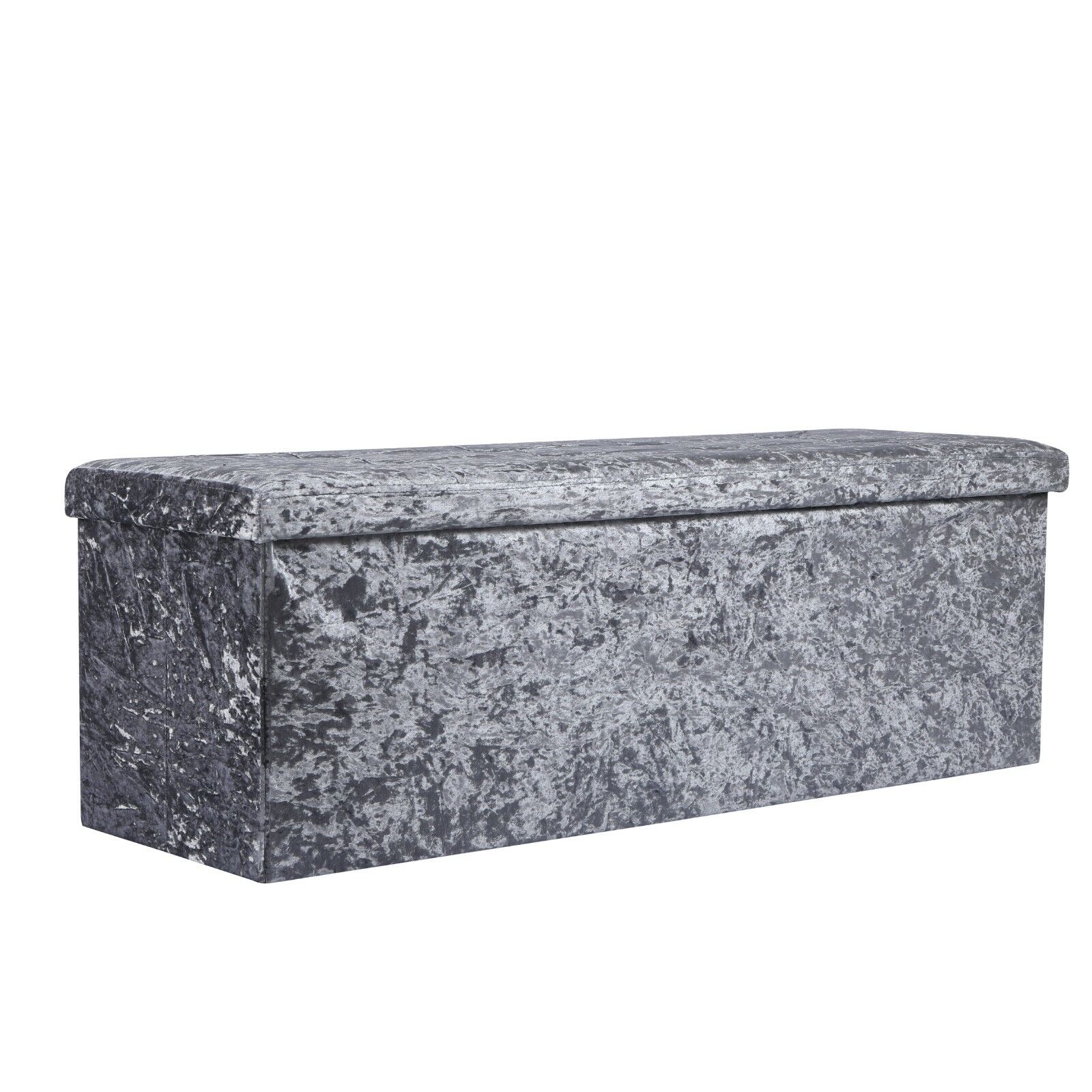 Ottoman Storage Seat Stool Trunk Toy Chest Bedding or Blanket Box Folding Bench