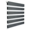 Double Roller Window Blind Day Night Dimmable Bedroom Privacy Office Home Blinds
