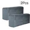 2x Stretch Velvet Armchair Covers Chair Arm Protector Cover Sofa Couch Armrest