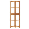 5 Tier Corner Shelf Ladder Bookcase Display Shelving Storage Unit Stand Shelves