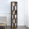 4/6-Tier Corner Display Cabinet Shelf Cupboard Tall Storage Bookcase Home Decor