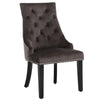 2/4 Dining Room Chairs Tufted Velvet Studded Dining Chair Accent Chair Kitchen