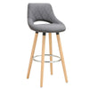 Breakfast Kitchen Counter Bar Stool Chair Wood Legs Barstool High Stool
