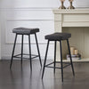 2/4PCS Bar Stools Breakfast Stool Kitchen Bar High Chairs Velvet Seat Metal Legs