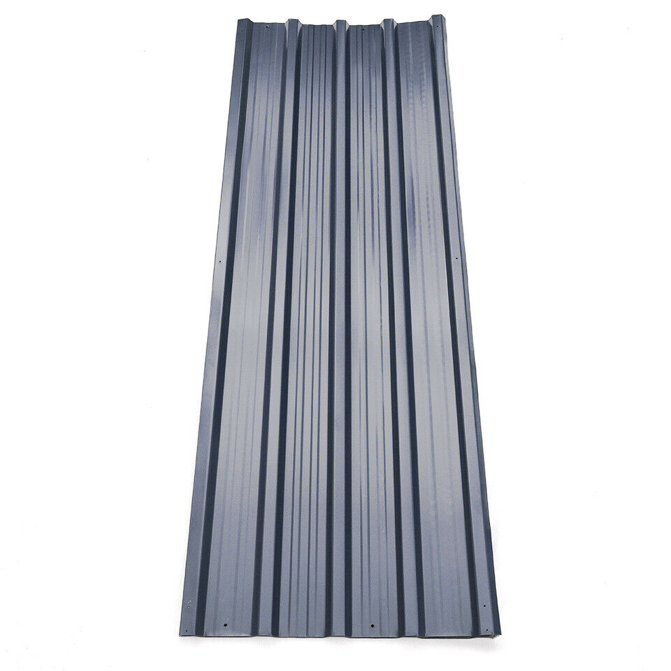 12/24x Corrugated Roofing Metal Cladding Roof Sheets Carport Garage Shed Profile