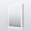 LED Bathroom Mirror Cabinet With Shaver Socket Demister Anti-fog Lights 500x700
