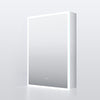 LED Bathroom Mirror Cabinet With Shaver Socket Demister Anti-fog Lights 500x700