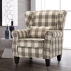 Retro/Vintage Tub Accent Chair Upholstered Padded Armchair Lounge Fabric Sofa UK