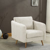 Retro/Vintage Tub Accent Chair Upholstered Padded Armchair Lounge Fabric Sofa UK