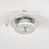 Crystal Chandelier LED Ceiling Light Living Room Bedroom Pendant Lamp Fittings
