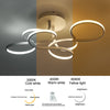 70cm Large Stylish Irregular Shape Lamp LED Ceiling Light Chandelier Living Room