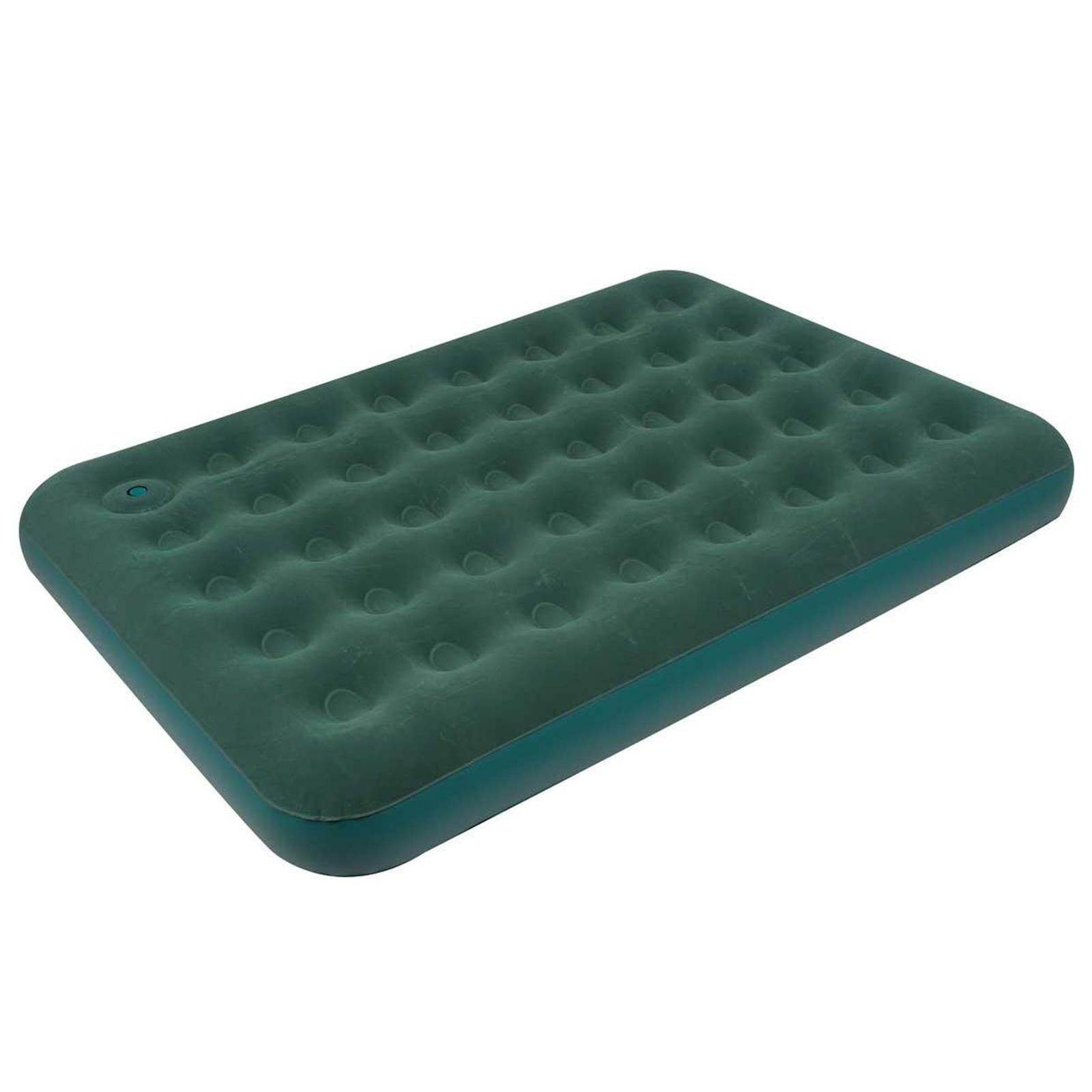 Double Single Flocked Camping Airbed Inflatable Mattress Blow Up Air Bed Pump
