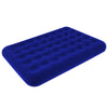 Double Single Flocked Camping Airbed Inflatable Mattress Blow Up Air Bed Pump