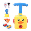 Toys Car Balloon Powered Aerodynamics Launcher Kit Kids Toy Funny Inertia Gifts
