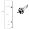 Stainless Steel Glass Balustrade Posts/10mm Toughened Glass Panels Decking Patio