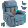 Recliner Armchair 8 Point Electric Heated Massage Sofa Arm Chair Lounge Home