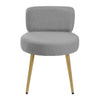 Soft Vanity Dressing Table Stool Backrest Piano Seat Makeup Chair Bedroom Furnit